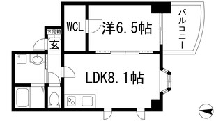 クレールモンドの物件間取画像